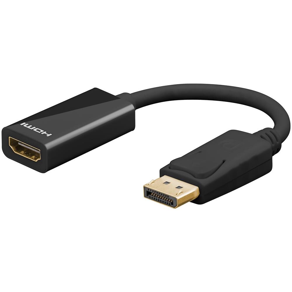 DisplayPort / HDMI HDMI DisplayPort Nero cavo di interfaccia e adattatore - Foto 1