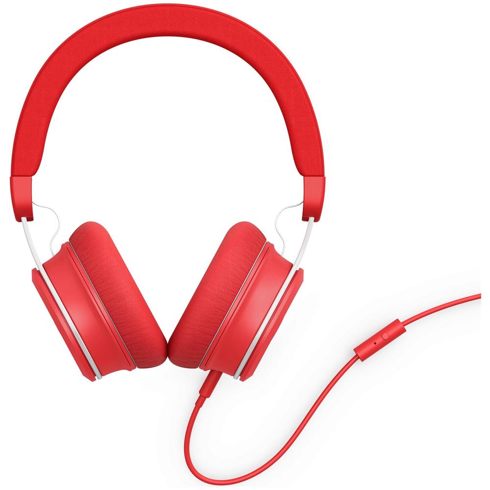 Urban 3 Cuffia Stereo Padiglione Auricolare Cablato con Microfono Integrato Colore Rosso - Foto 2