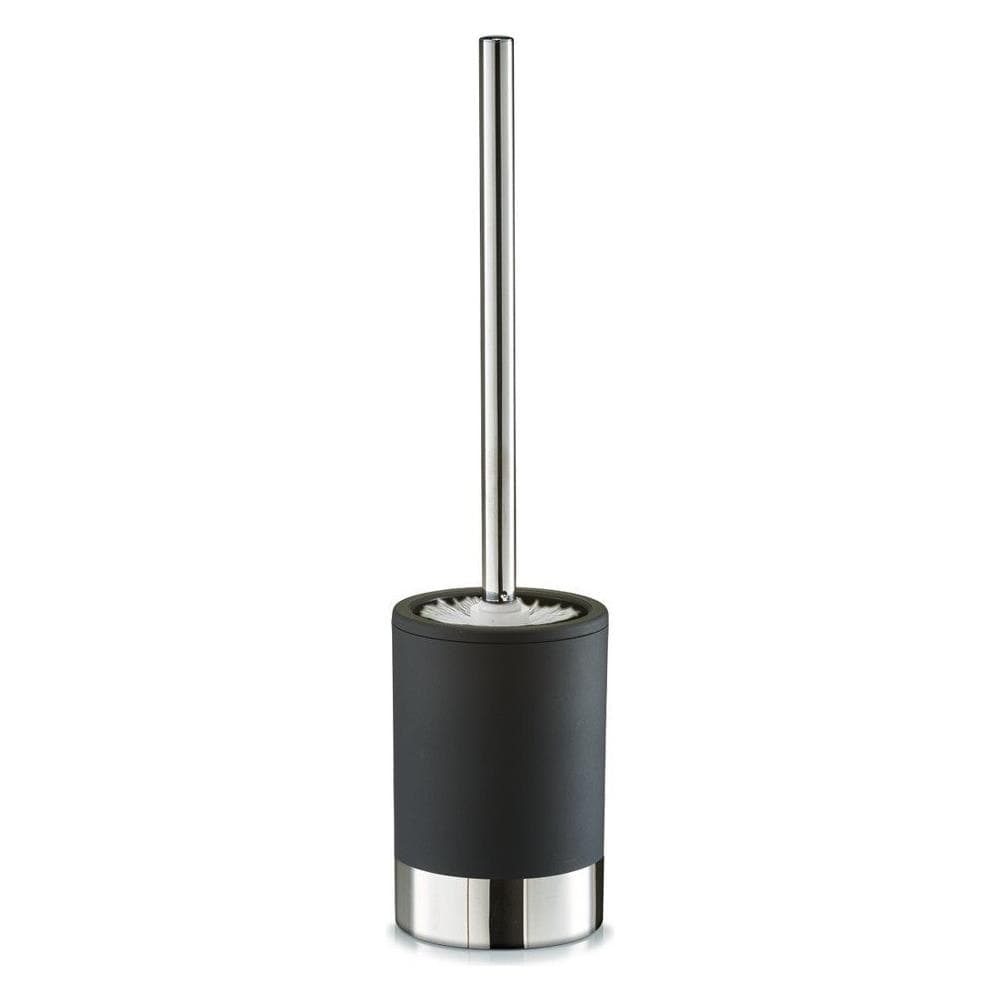 Contenitore Spazzola Matt Taupe+ Scopino Wc, Zeller - Foto 1