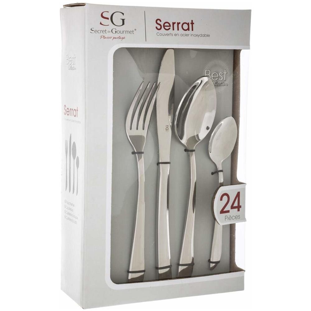 Servizio Posate Per 6 Persone, Acciaio Inox, Inox - Foto 2