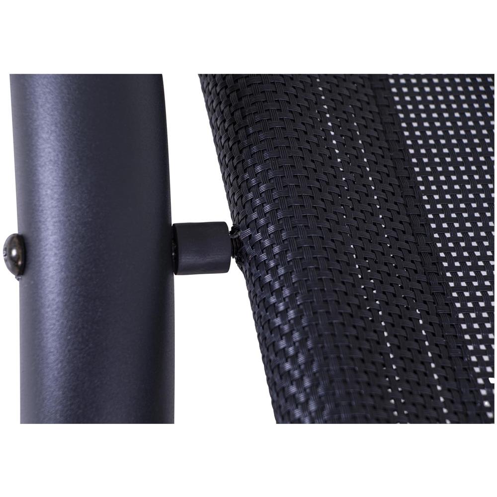 Sdraio Matrimoniale A Dondolo Nero /grigio Heira - Foto 2