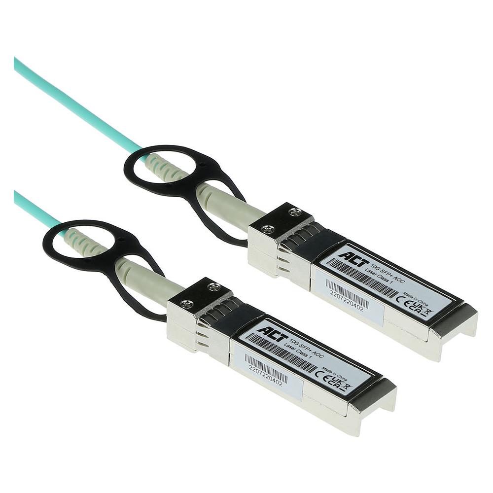 TR0412 cavo InfiniBand e in fibra ottica 30 m SFP+ Colore acqua - Foto 1