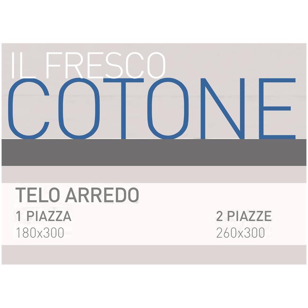 Telo Arredo Granfoulard Copritutto Salvadivano 100% Cotone Dis. Ginko Singolo Giallo - Foto 5
