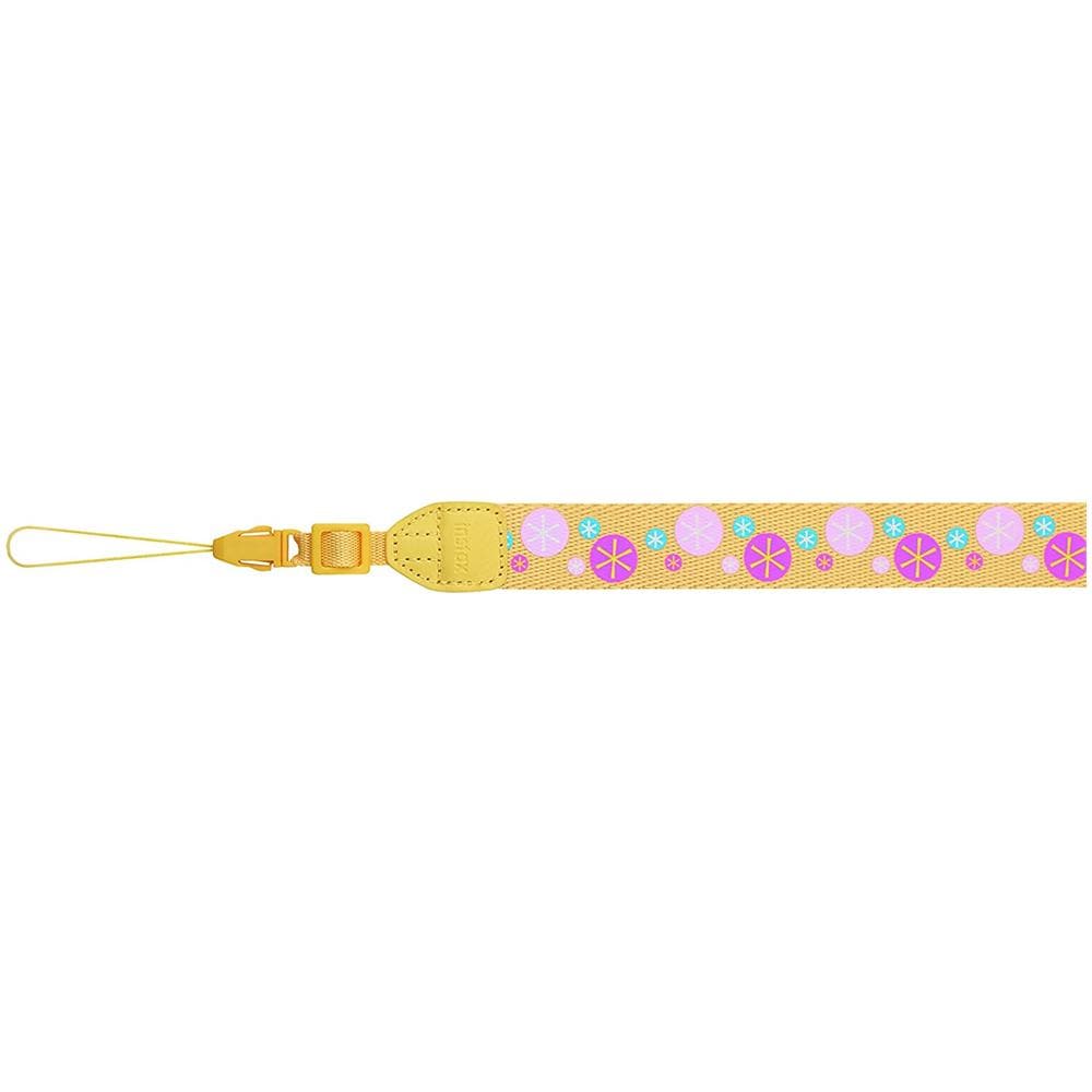 Cinturino per Fotocamera Instax Colore Giallo a Stelline - Foto 1