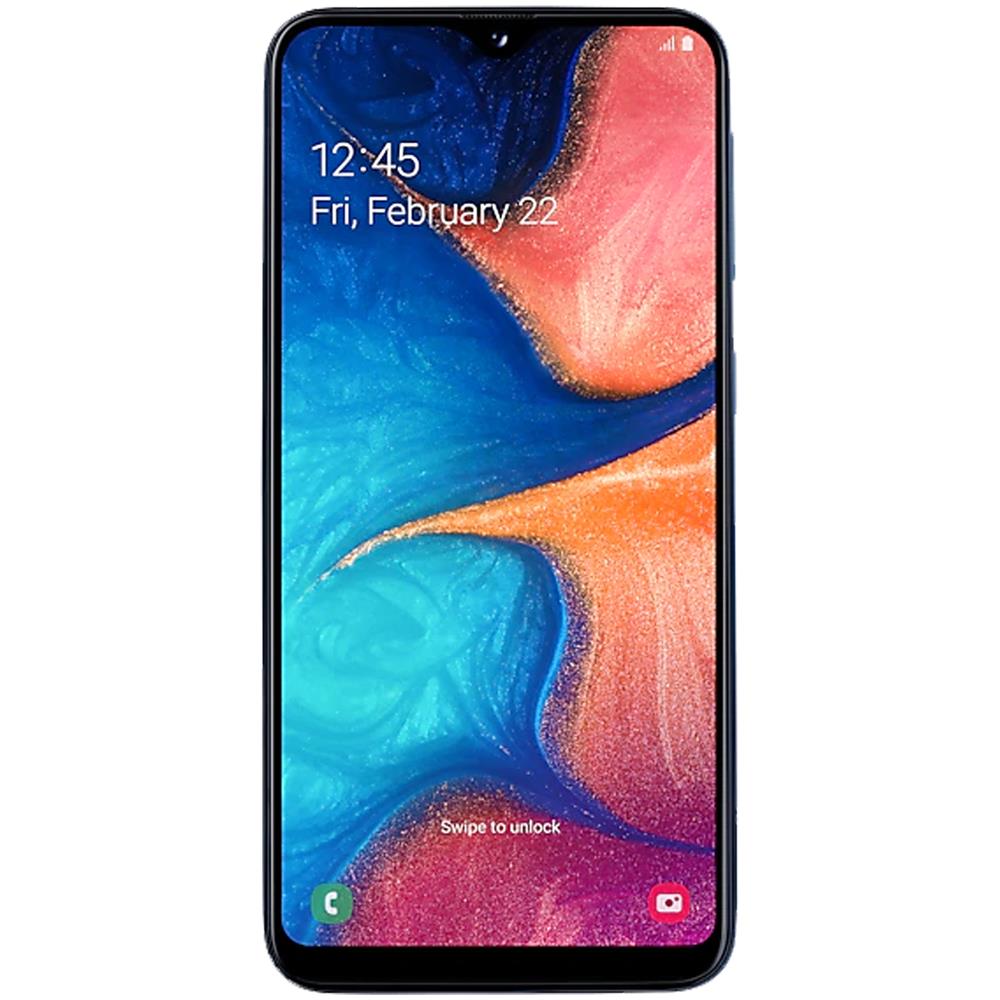 Galaxy A20 Blu 32 GB 4G / LTE Dual Sim Display 5.8" Full HD Slot Micro SD Fotocamera 13 Mpx Android Europa - Foto 2