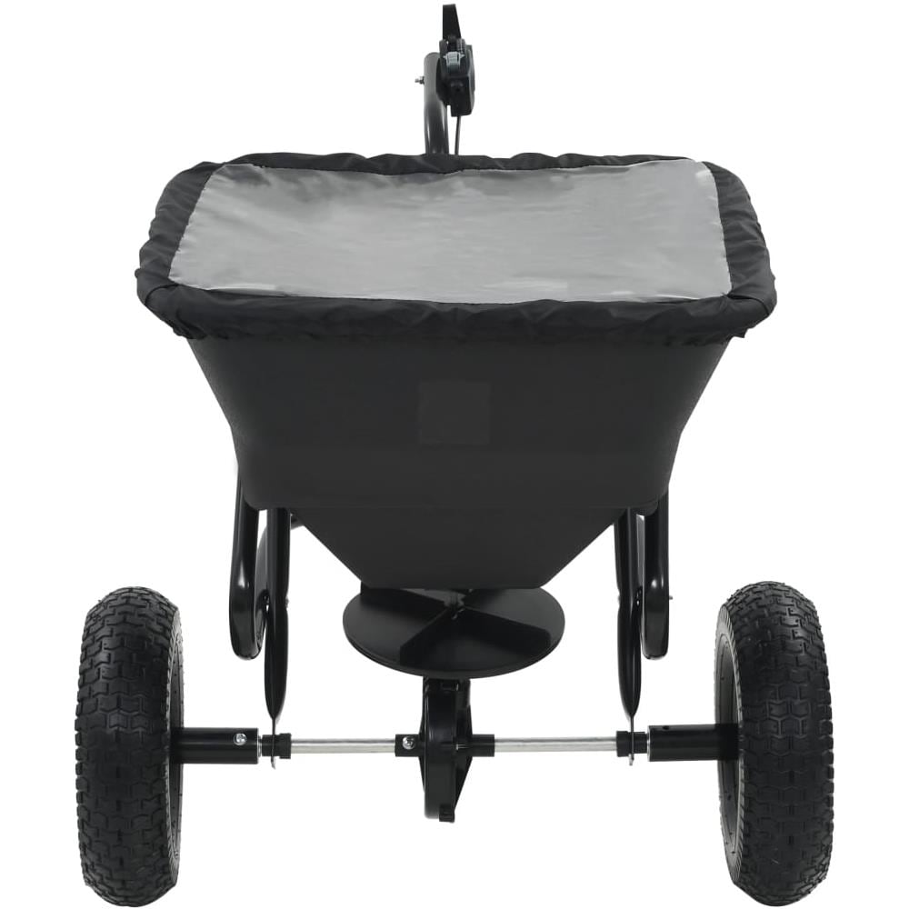 Spargisale Trainabile In Pvc E Acciaio 125x74x79 Cm 45 L - Foto 2
