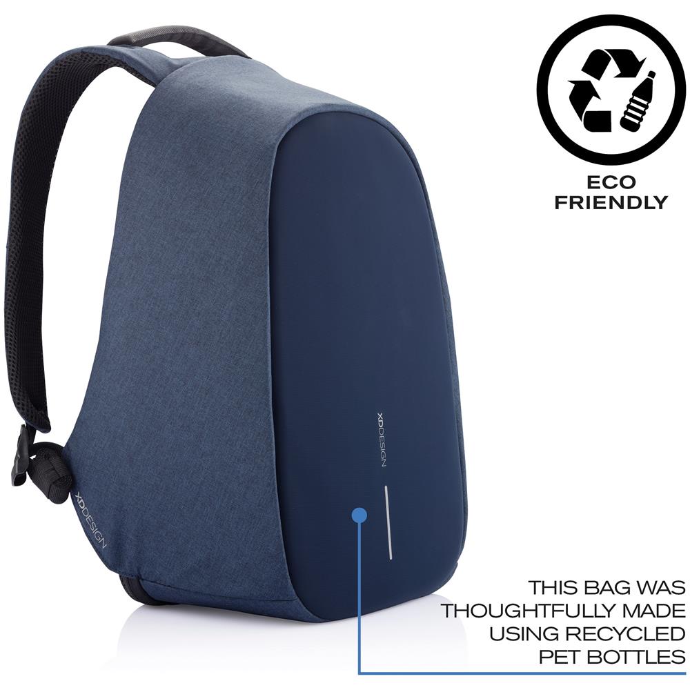 XDDesign - Bobby Pro Zaino Antifurto Blu Usb / type C (unisex) - ePRICE
