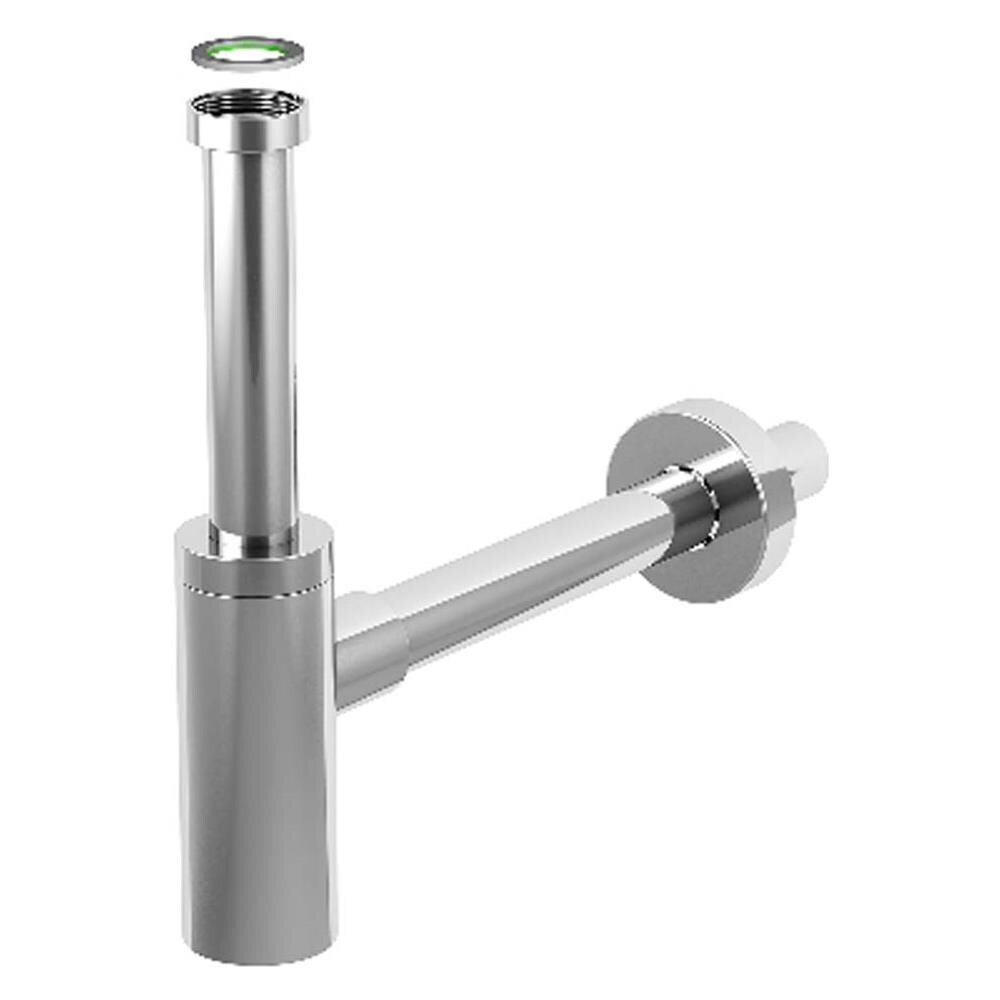 Sifone Arredo Per Lavabo Inox Mater 1""1/4 X 32 Finitura Nero Opaco Sifoni - Foto 1