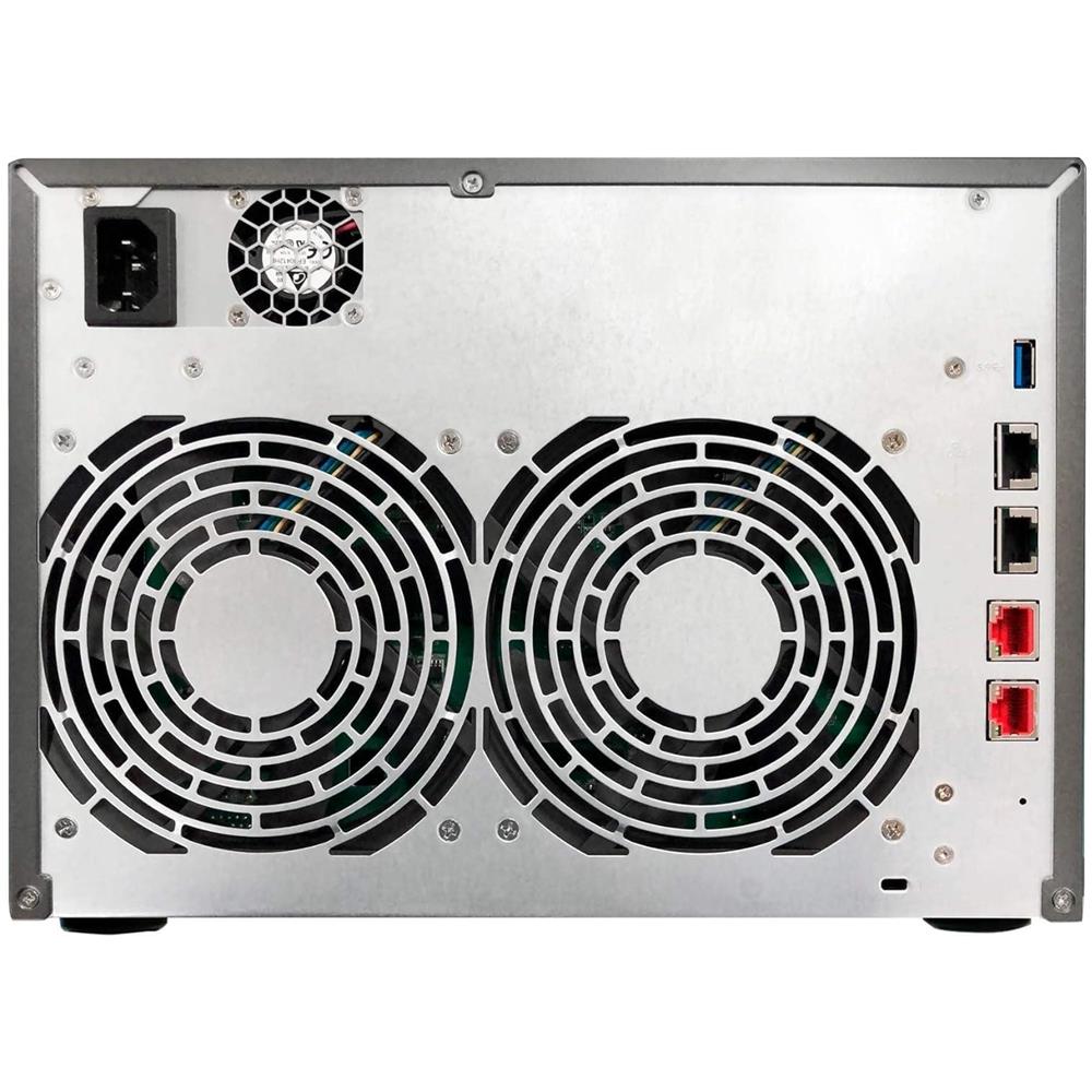 Lockerstor 8 NAS 8xUnità 2.5" / 3.5" Sata 2x Unità NVMe /SATA 3 Intel ATOM C3538 Quad Core Ram DDR4 da 8GB (Max 64GB) 2x USB 3.2 Gen 1 2x 10 Gigabit Ethernet (10G / 1G) 2x 2.5 Gigabit Ethernet (2.5G / 1G / 100M) - Foto 3