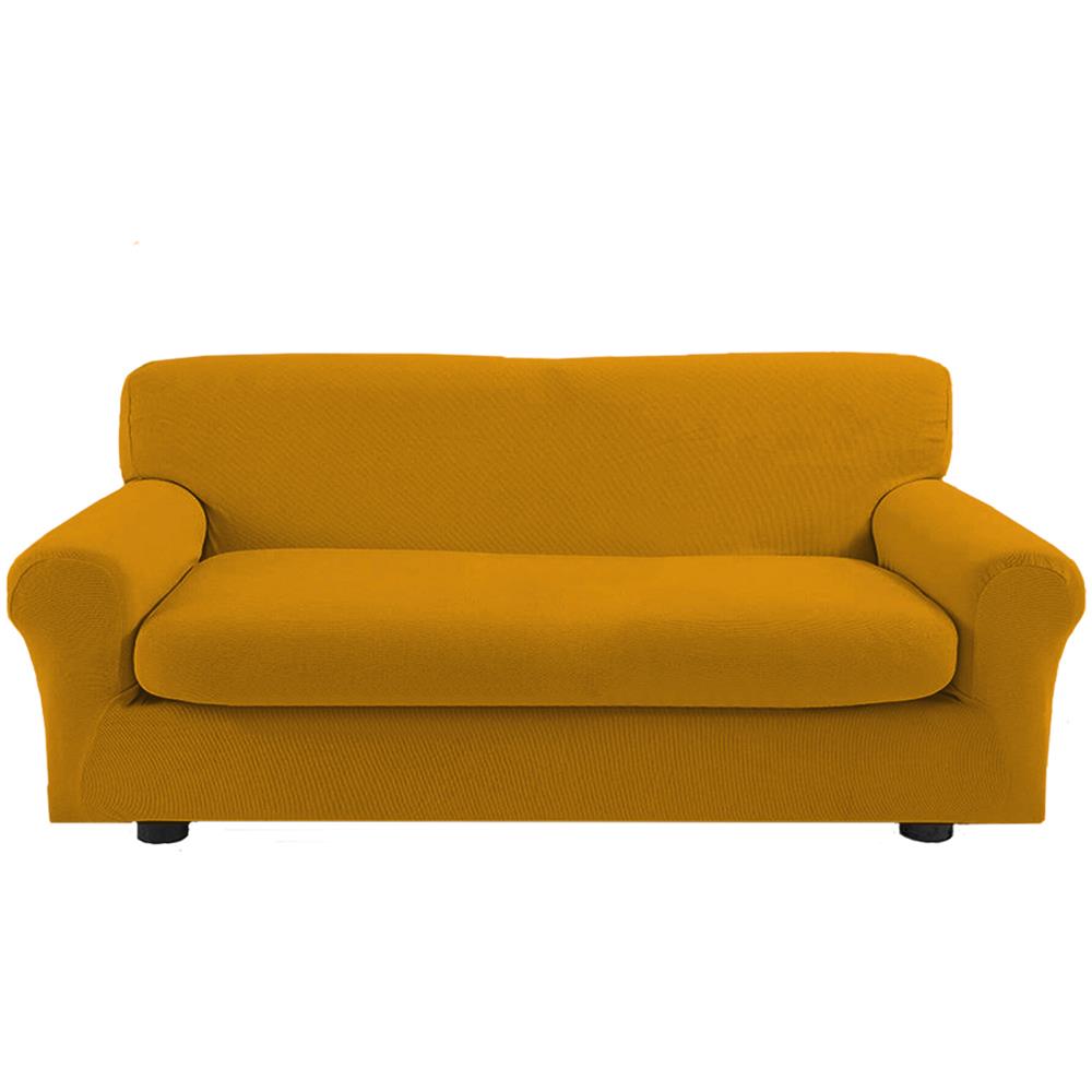 Copridivano due posti con lacci beige 140 - 180 cm EYSA | Maisons du Monde