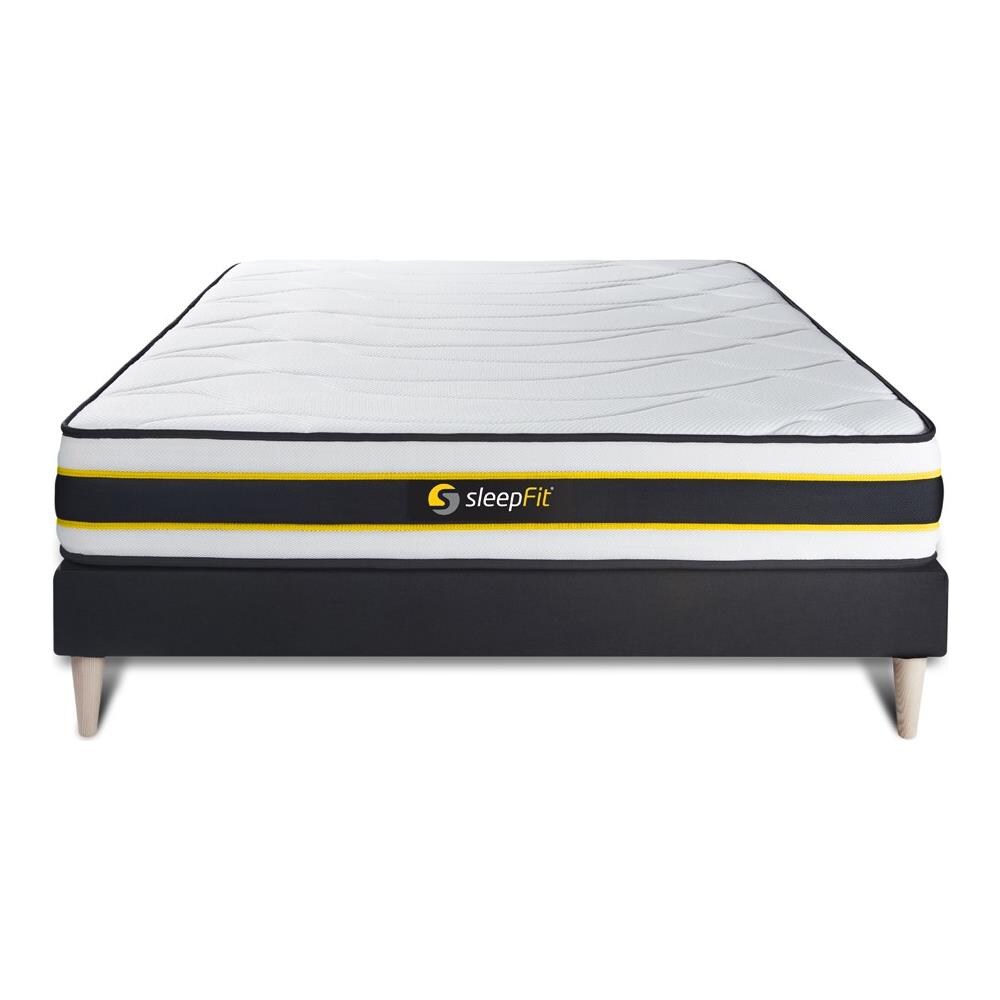Kit Rete E Materasso Matrimoniale Flexy 150x190cm - Spessore : 22cm - Molle Insacchettate E Memory Foam - Rigido - Foto 1