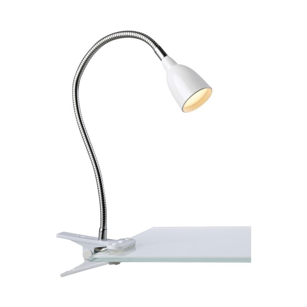 Lampada Da Tavolo A Morsetto Per Interni A Led In Acciaio - Foto 1