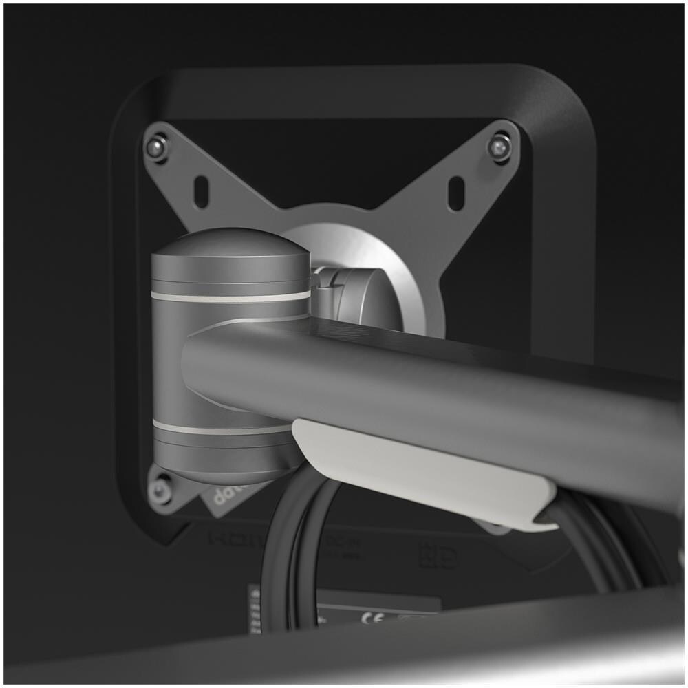 Viewmate Braccio Porta Monitor - Scrivania 662 Colore Argento - Foto 6