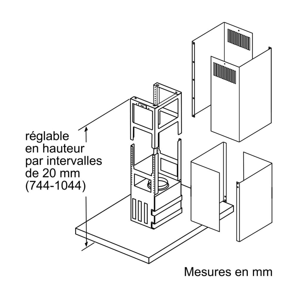 Cappa Ad Isola Decorativa 90cm 69db 867m3 / H Acciaio Inox - I96bmp5n0 - Foto 9