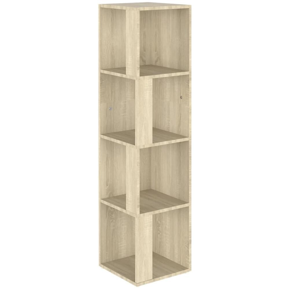 Armadio Angolare Rovere Sonoma 33x33x132 cm in Truciolato - Foto 2