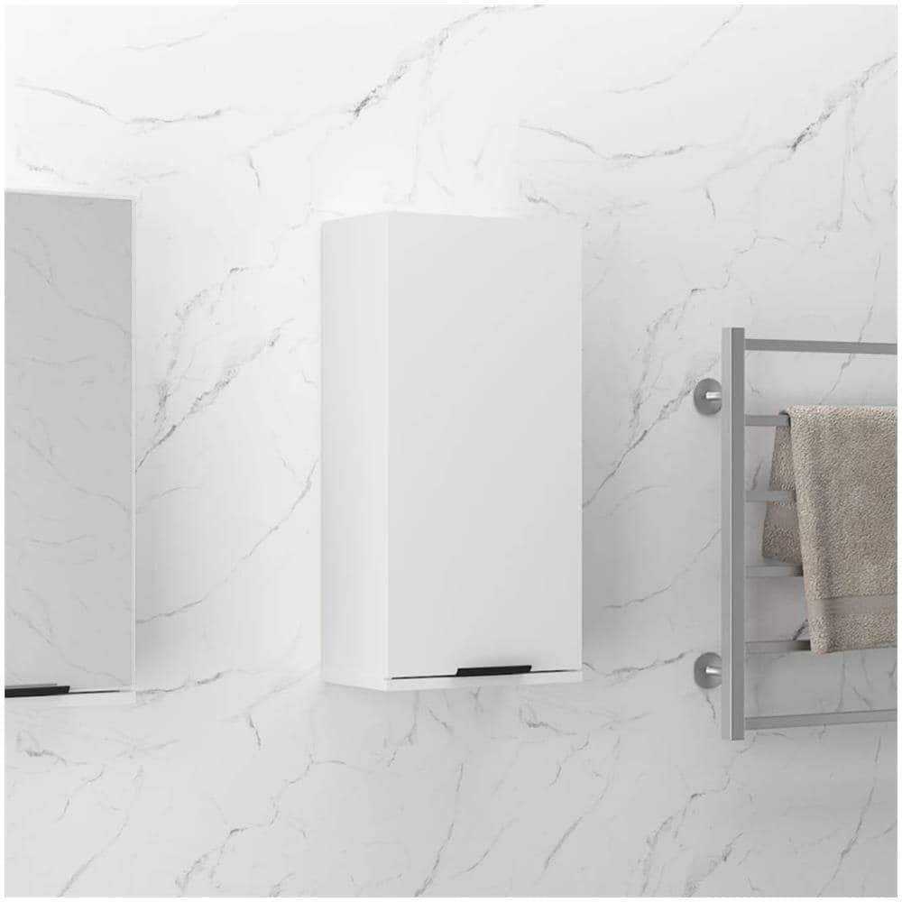Mobile Da Bagno A Parete Bianco 32x20x67 Cm - Foto 1