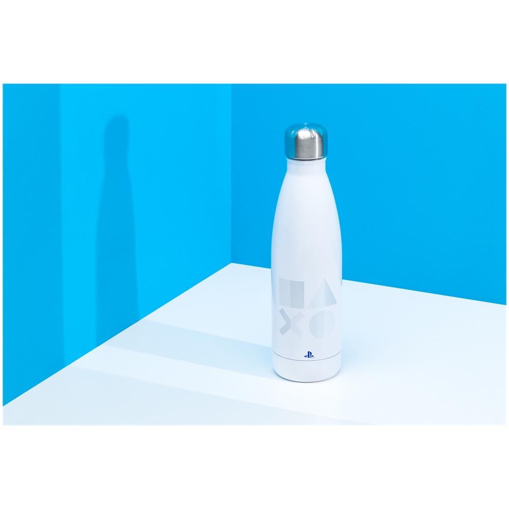 Borraccia In Metallo Playstation 5 Sony - 460 Ml - Termica A Doppia Parete In Acciaio - Paladone Products - Foto 2