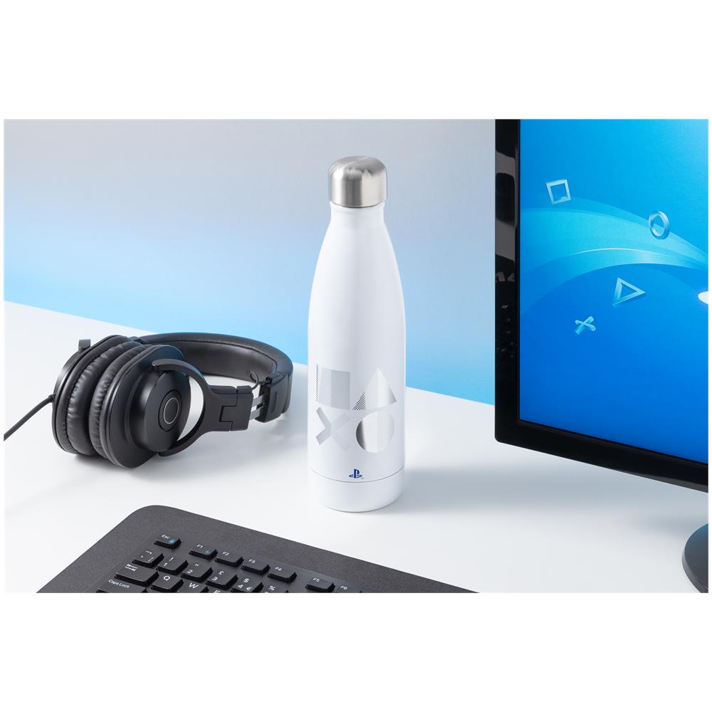 Borraccia In Metallo Playstation 5 Sony - 460 Ml - Termica A Doppia Parete In Acciaio - Paladone Products - Foto 5