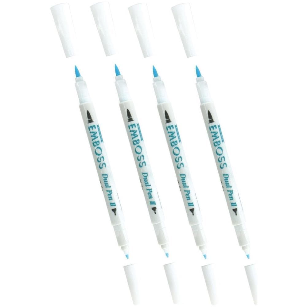 4 Pennarelli Per Goffratura Con 2 Punte - Foto 1