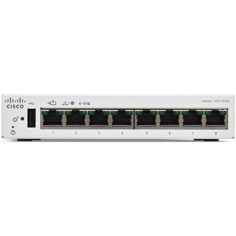 C1200-8T-D switch di rete Gestito L2/L3 Gigabit Ethernet (10/100/1000) Bianco - Foto 2