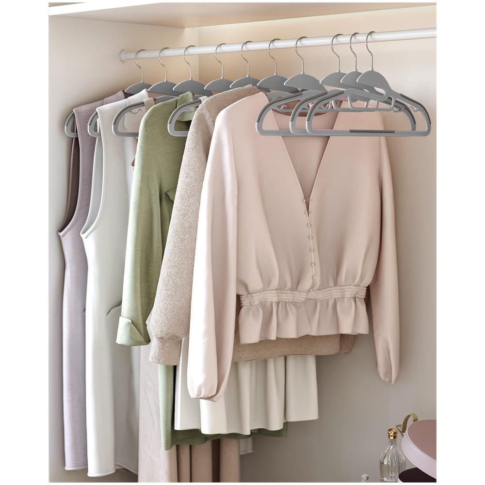 Set di grucce PlDAPIc da 20 pezzi con gancio girevole a 360° - Foto 2