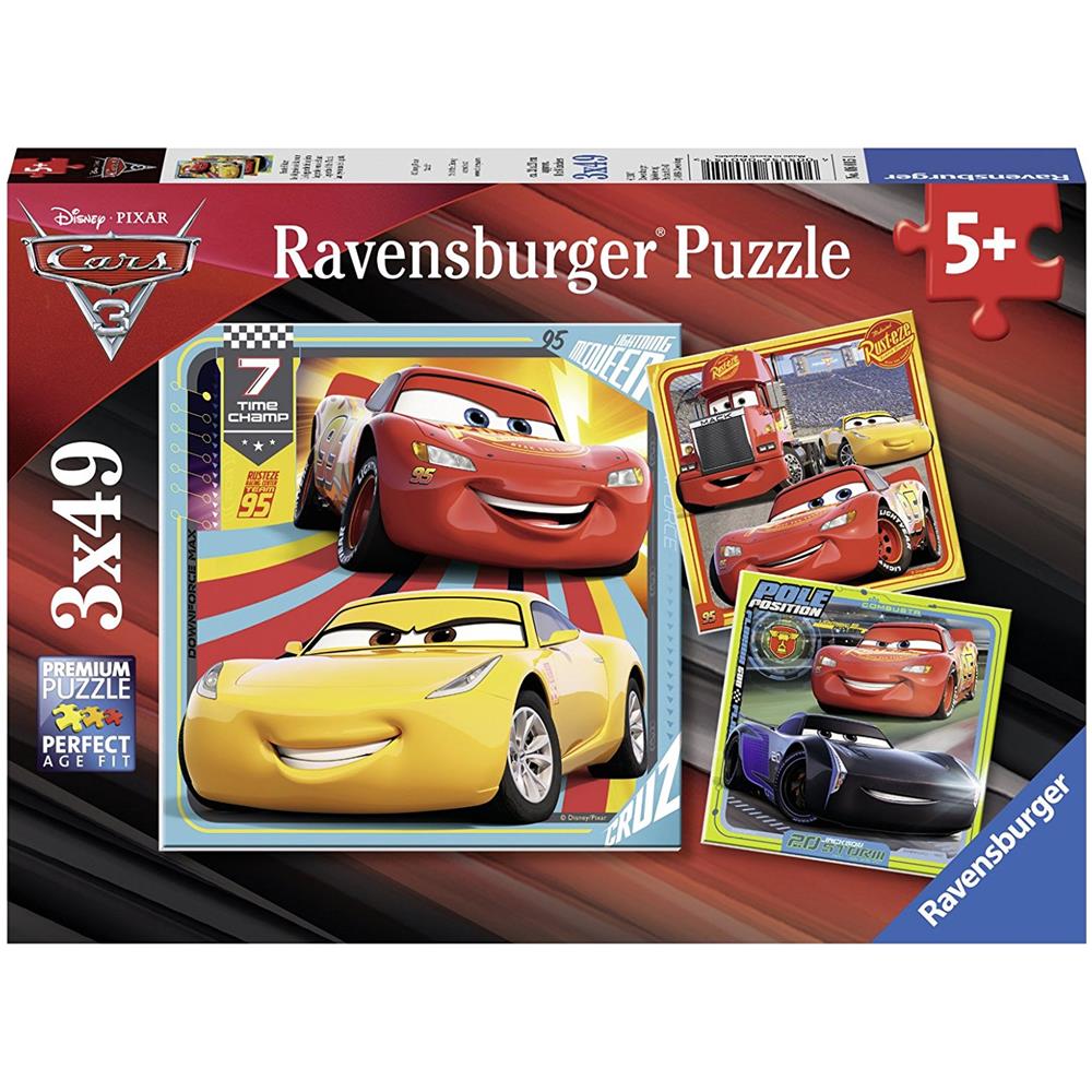 Tre Puzzle Cars 3 49 Pezzi - Foto 1