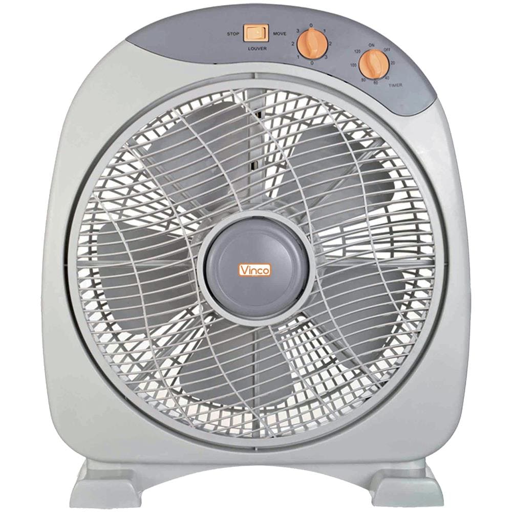 Ventilatore Box Fan Ventilatori Da Tavolo Pala 30cm 40w Con Timer Diffusore - Foto 3