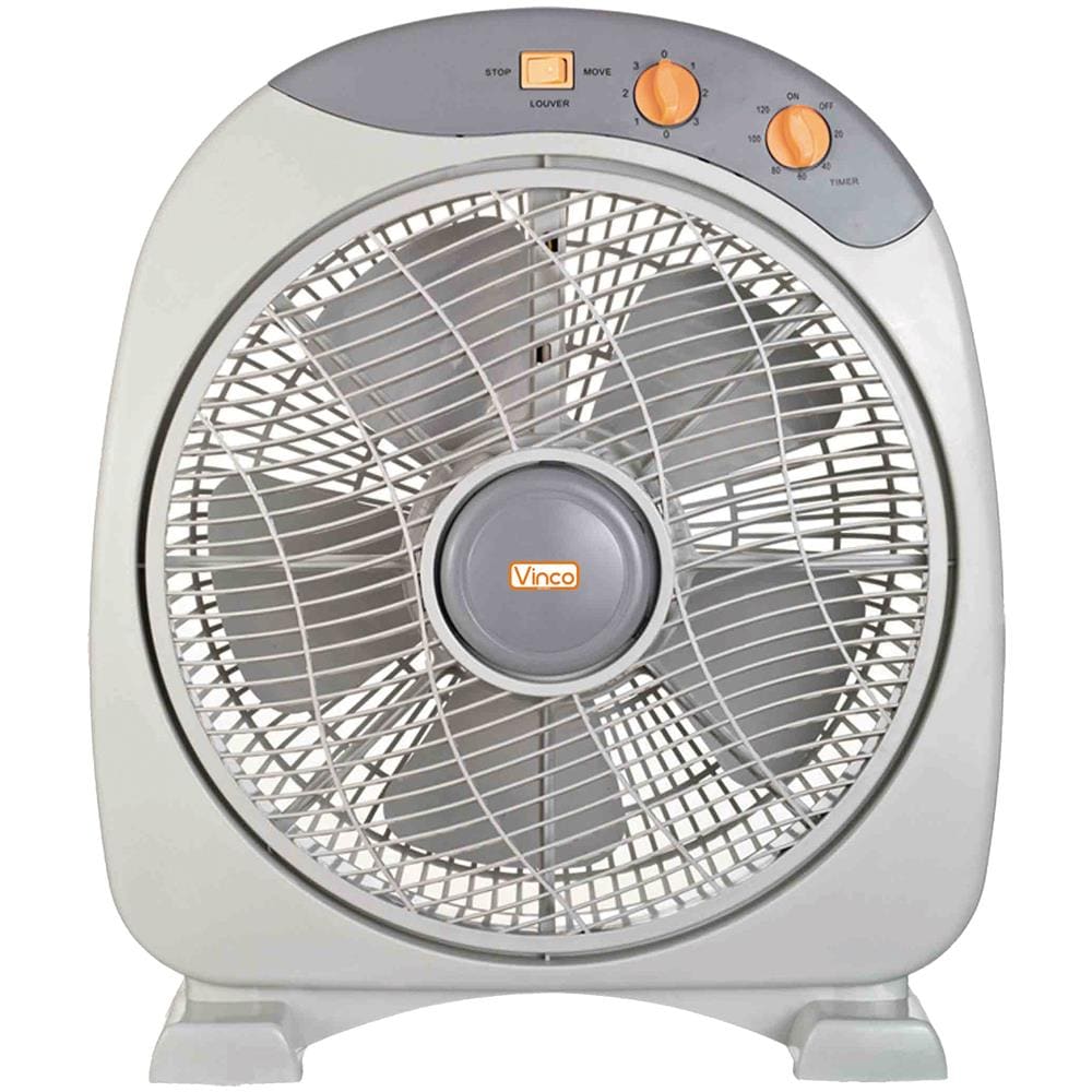 Ventilatore Box Fan Ventilatori Da Tavolo Pala 30cm 40w Con Timer Diffusore - Foto 2