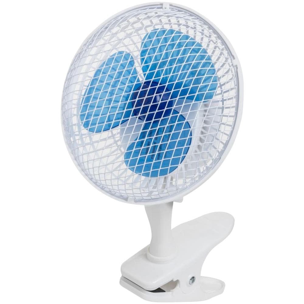 Ventilatore Da Tavolo Con Clip 19 Cm 15 W Bianco Acf15 - Foto 1