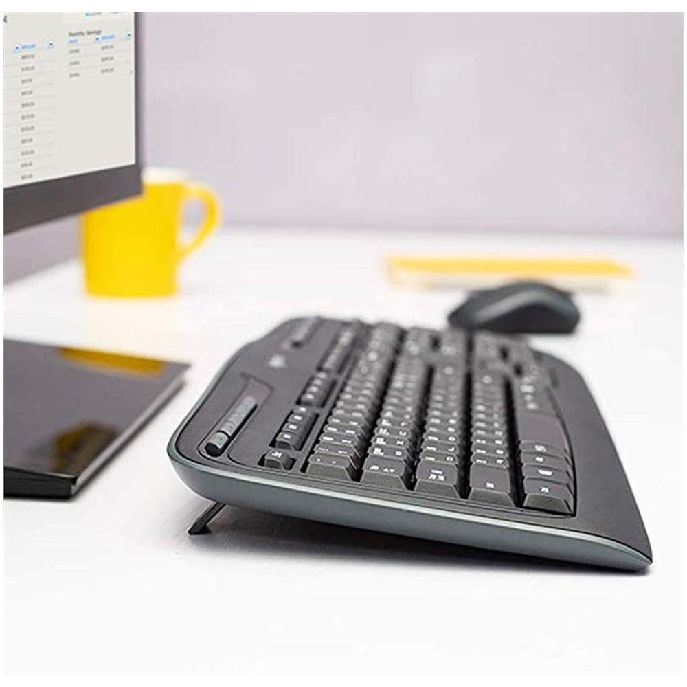 Tastiera e Mouse Wireless 920-008533 (Layout Tedesco) Colore Nero - Foto 5