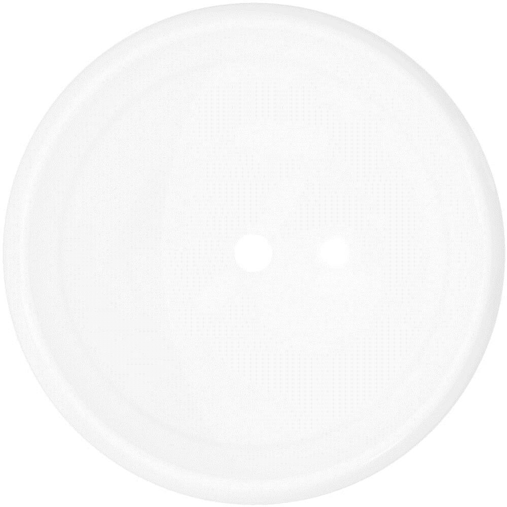 Lavandino Rotondo in Ceramica Bianca 40 x 15 cm - Foto 6