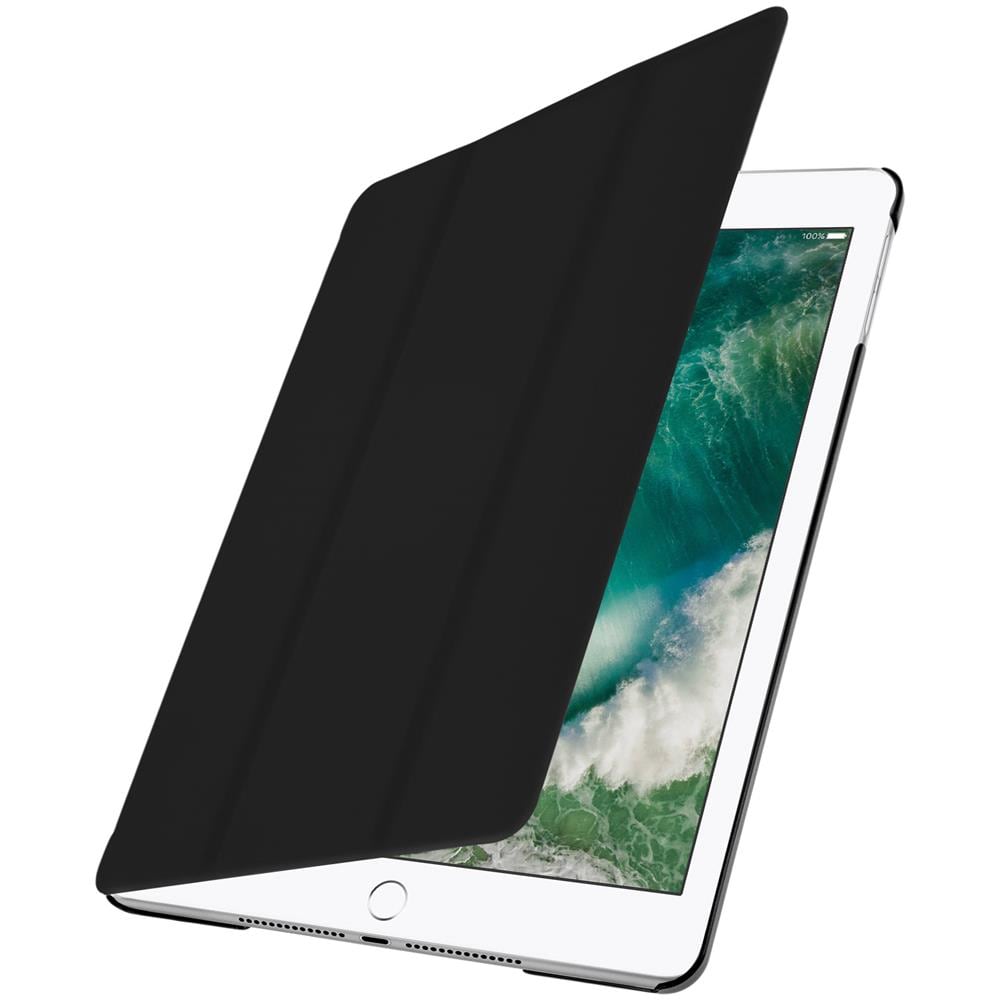 Custodia Trifold Slim Funzione Stand Multiposizione Apple Ipad 9.7 2017 - Nera - Foto 1