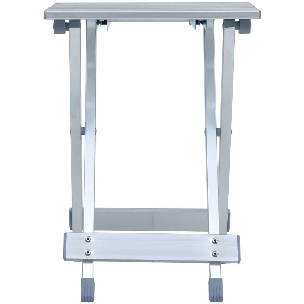 Sgabello da Campeggio in Alluminio 28x26x39 cm - Foto 2