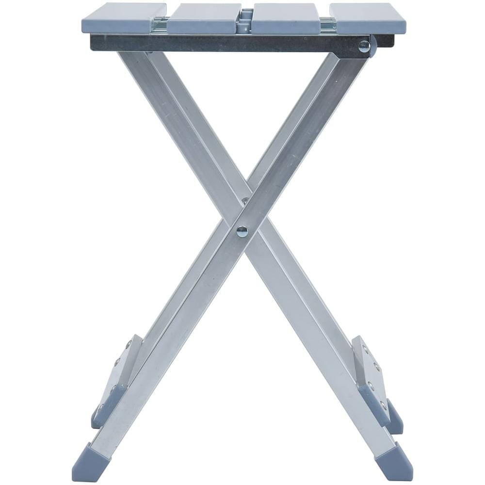 Sgabello da Campeggio in Alluminio 28x26x39 cm - Foto 3