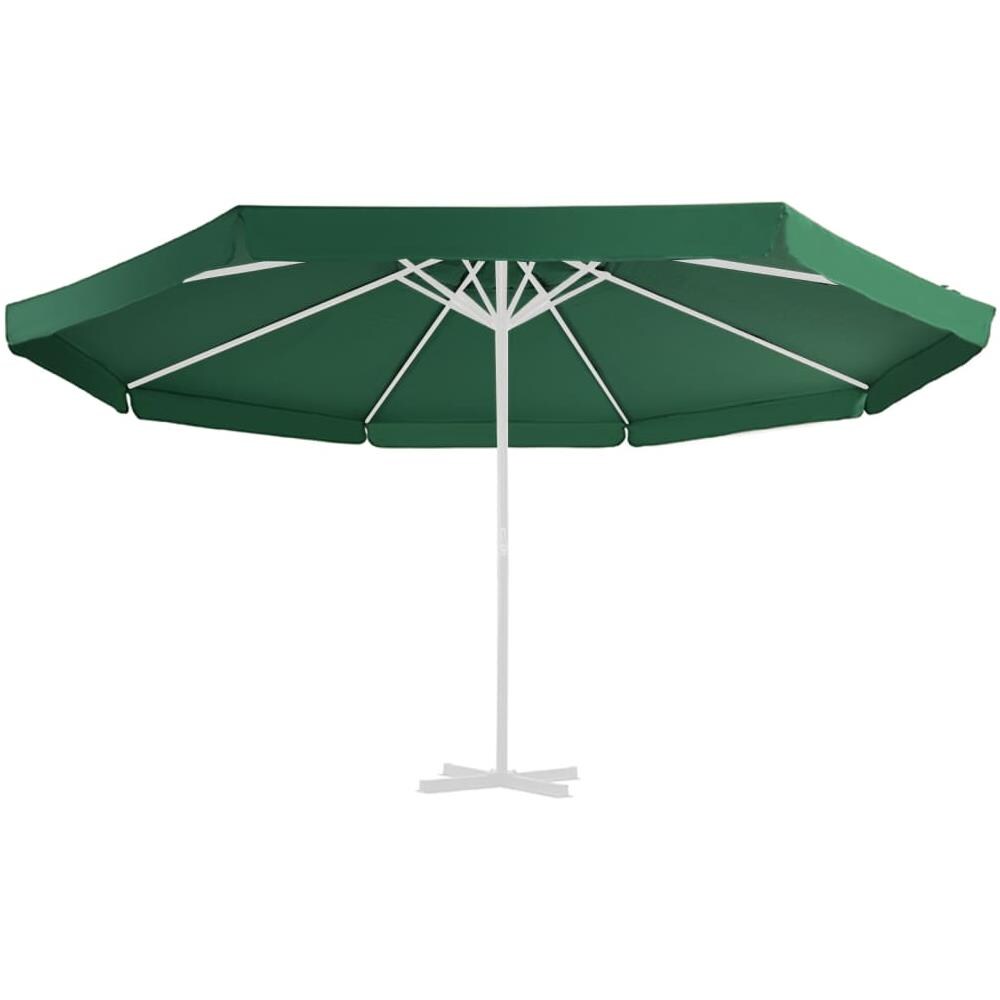 Telo di Ricambio per Ombrellone Verde 500 cm - Foto 3