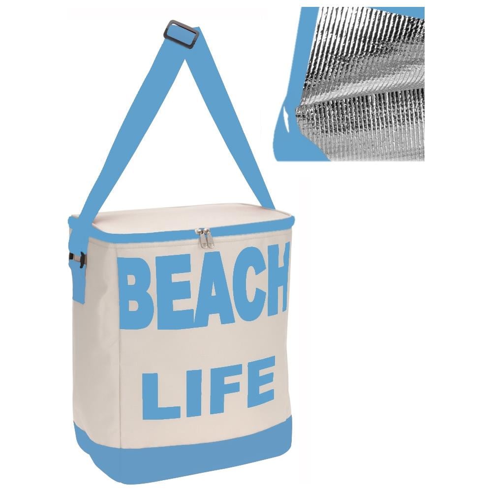 Borsa Termica Modello Beach Life Colore Blu - Foto 1