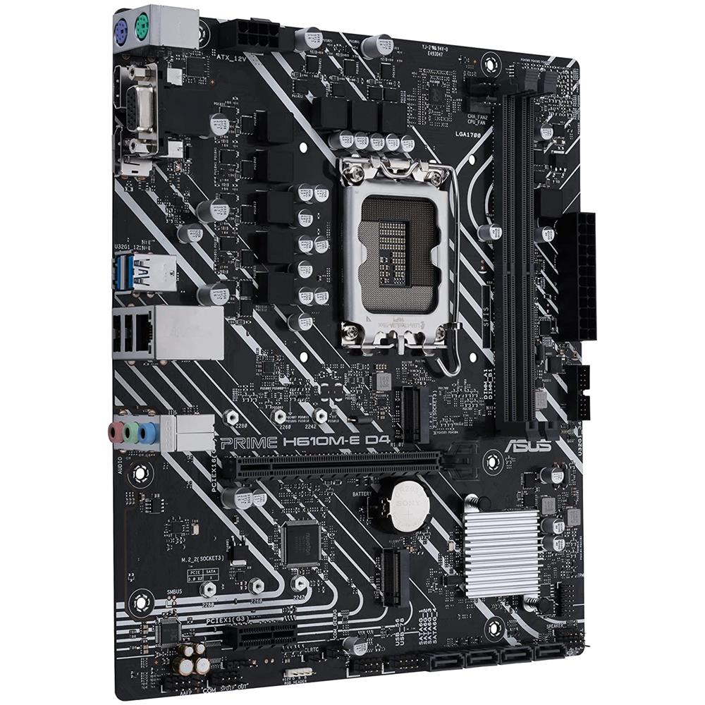 Scheda Madre Prime H610M-E D4-CSM Socket LGA 1700 Chipset H610 Micro ATX - Foto 2