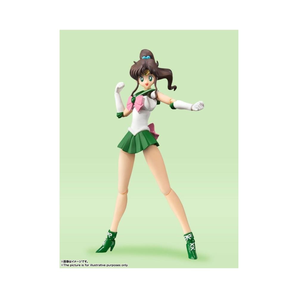 Sailor Moon S. h. Figuarts Action Figure Sailor Jupiter Animation Color Edition 14 Cm - Foto 2