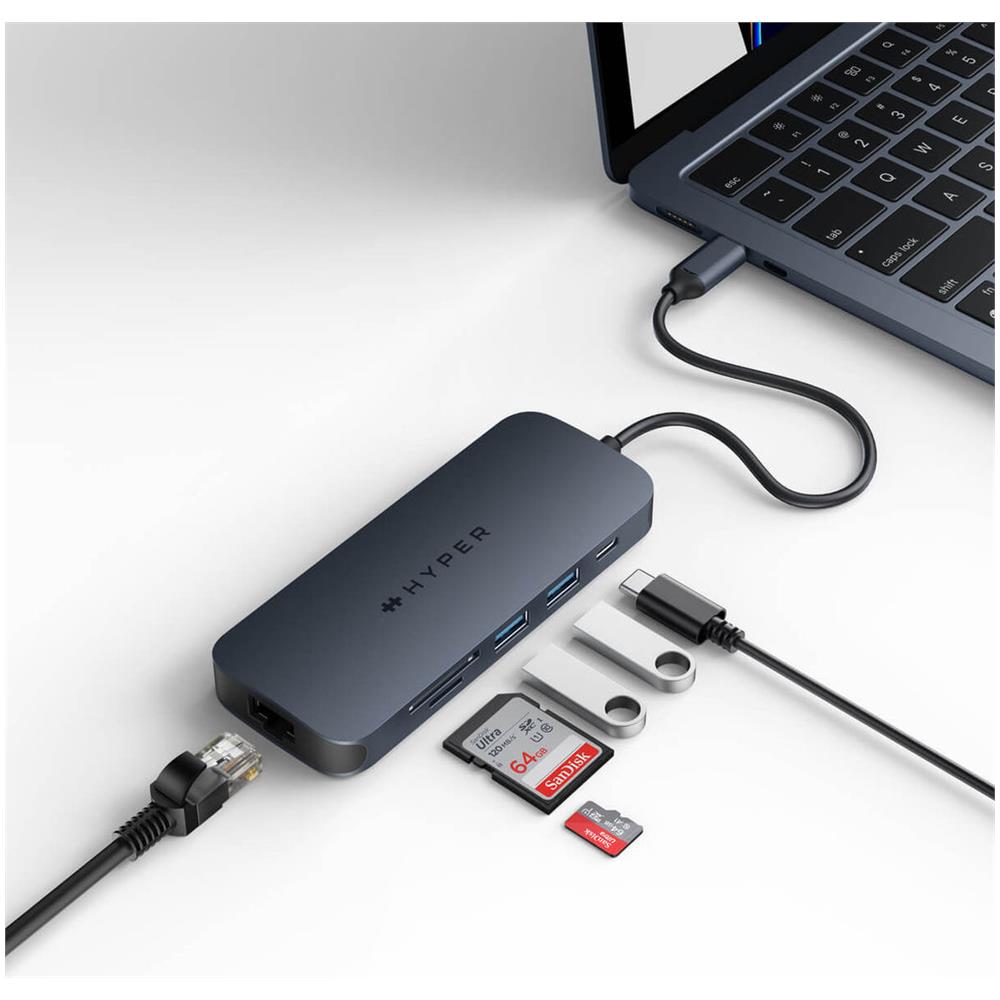 HD4004GL Replicatore di Porte e Docking Station Per Laptop USB Tipo-C Blu - Foto 2