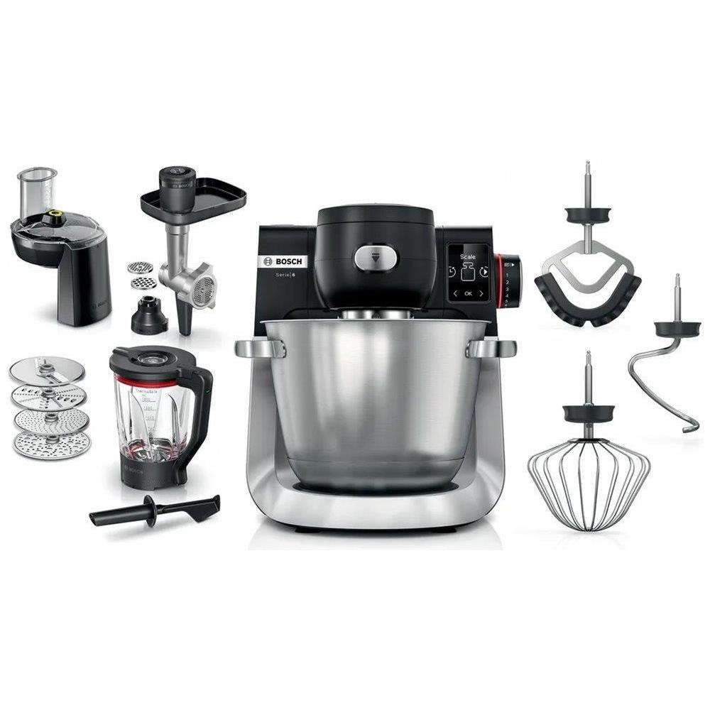 Robot da Cucina Serie 6 MUMS6ZS34 Capacità 5.5 L Potenza 1600 W Colore Nero. Acciaio inox - Foto 1