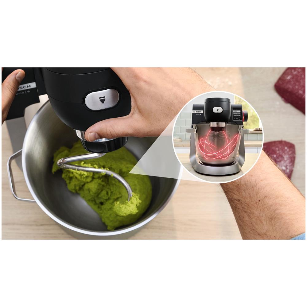 Robot da Cucina Serie 6 MUMS6ZS34 Capacità 5.5 L Potenza 1600 W Colore Nero. Acciaio inox - Foto 2