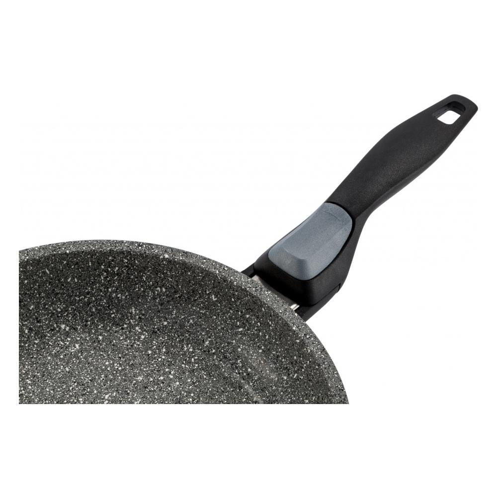Padella Alluminio Antiaderente Ø 24 cm Manico Staccabile - Linea Induction Facile - Foto 2