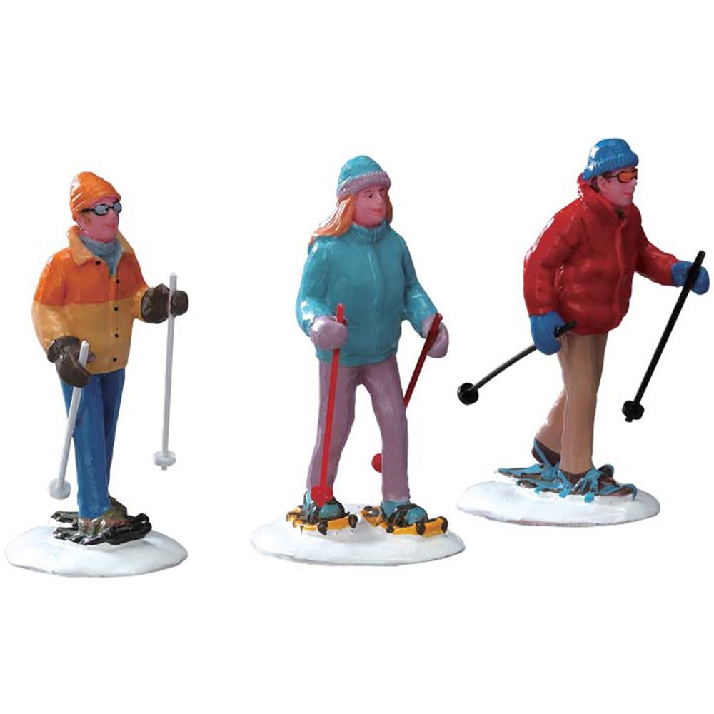 Ciaspolatori - Snowshoe Walkers, Set Da 3 - Foto 2