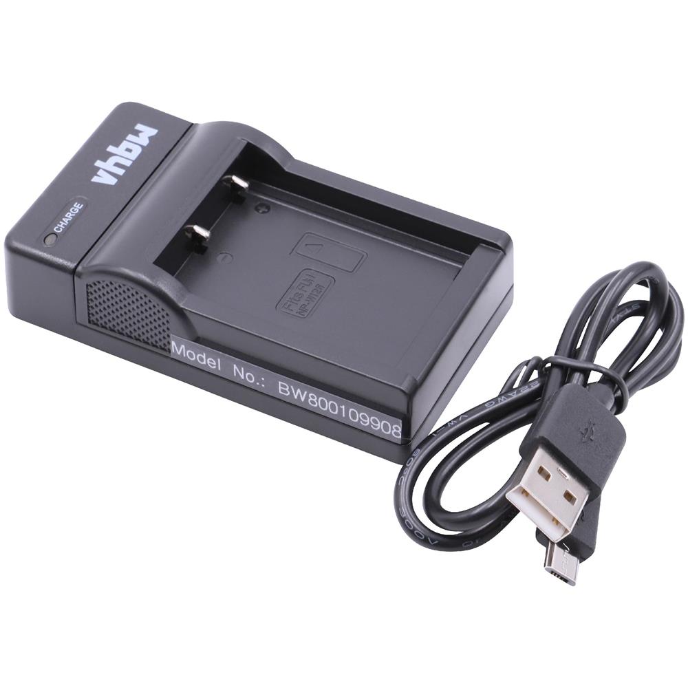 vhbw Micro Usb Caricabatterie Cavo Alimentazione Per Fuji vhbw Micro Usb Caricabatterie Doppio Per Batteria