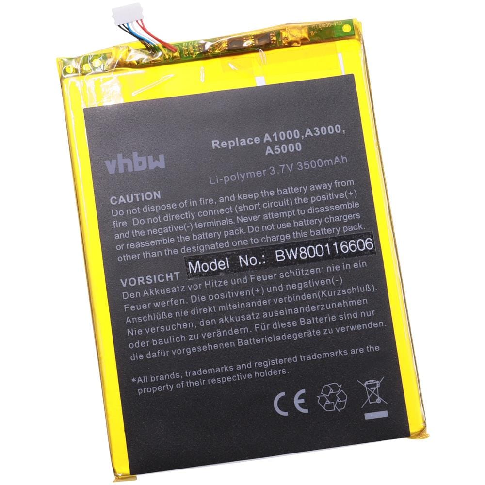 Litio-polimeri Batteria 3500mah (3.7v) Per Tablet Come Lenovo L12t1p33 - Foto 1