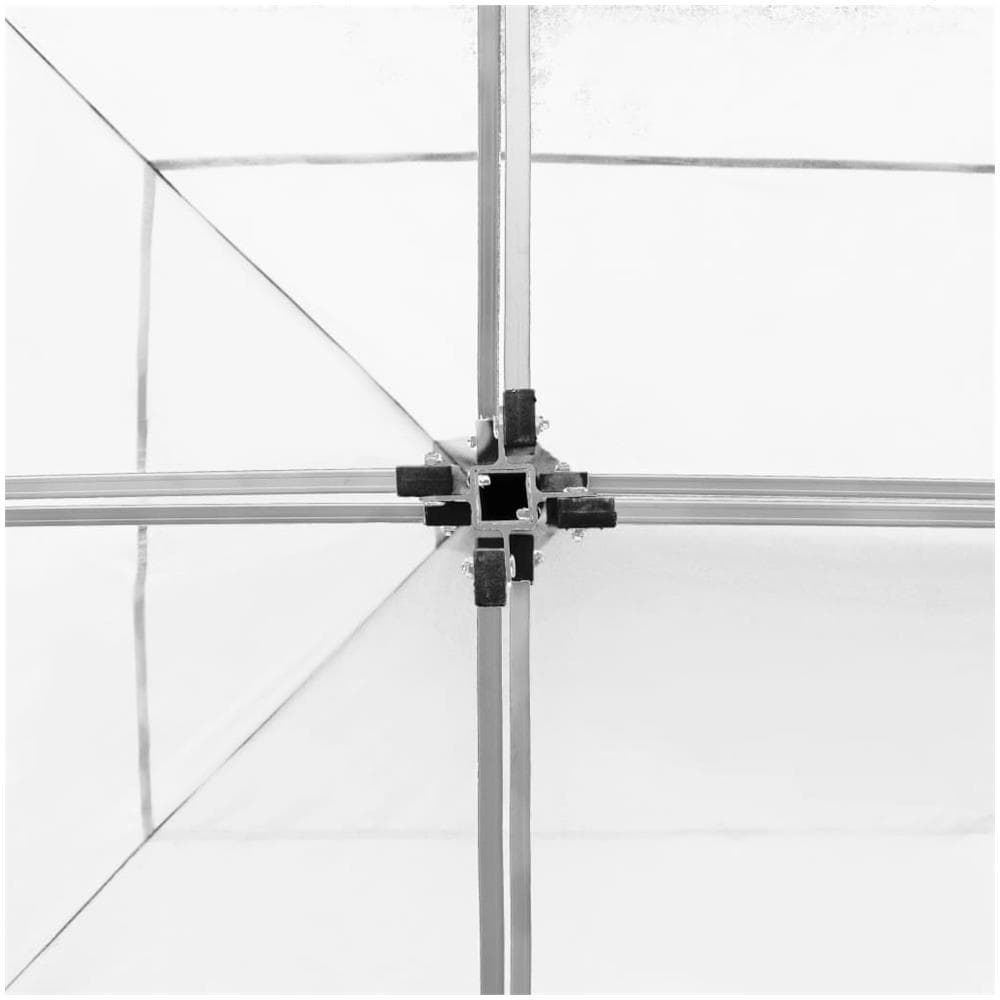 Gazebo Professionale Pieghevole Alluminio 6x3 m Bianco - Foto 2