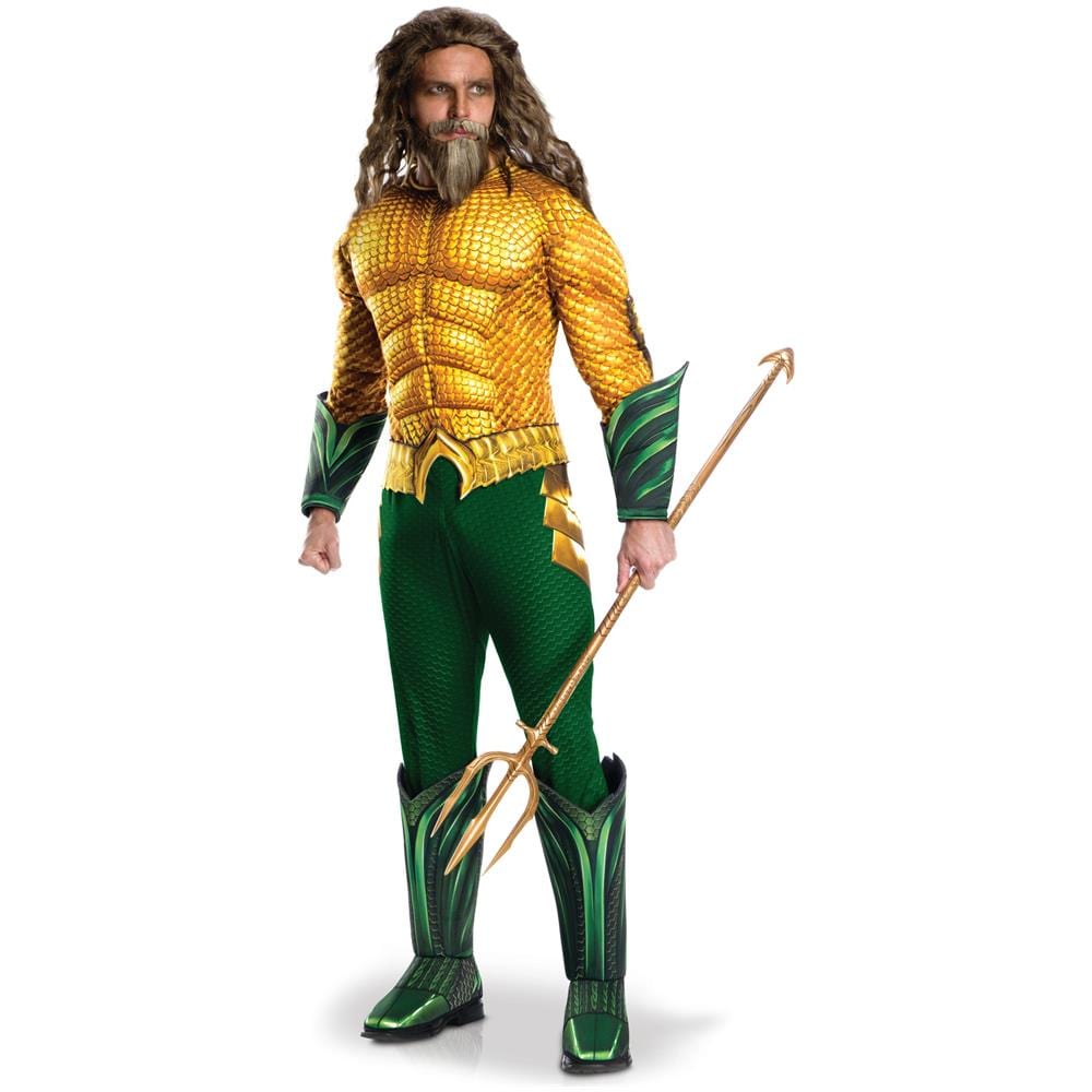 Costume Aquaman Adulto - Taglia: M / L - Foto 1