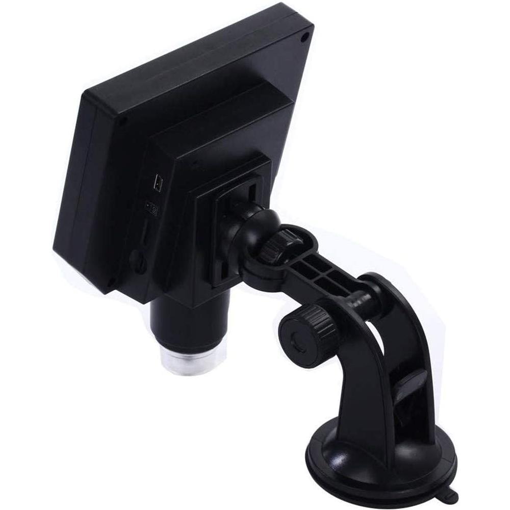 Hd 3.6 Mp Microscopio Digitale Portatile + Schermo Lcd 4.3 - Microscopio Digitalevideocamera Fotocamera + Micro Sd Card Slot, Acquisizione Di Foto E Video - Foto 2