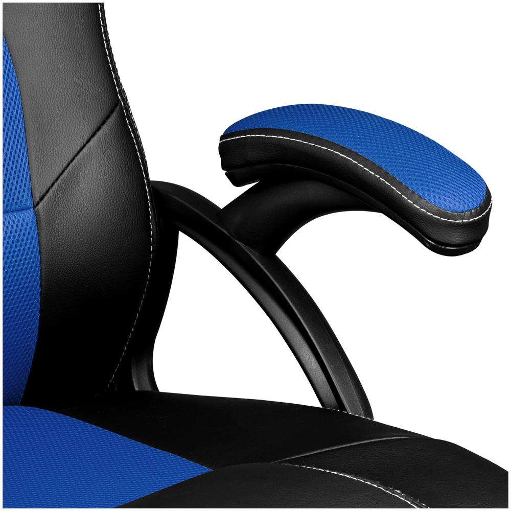 Sedia Da Ufficio Tyson - Nero / blu - Foto 11