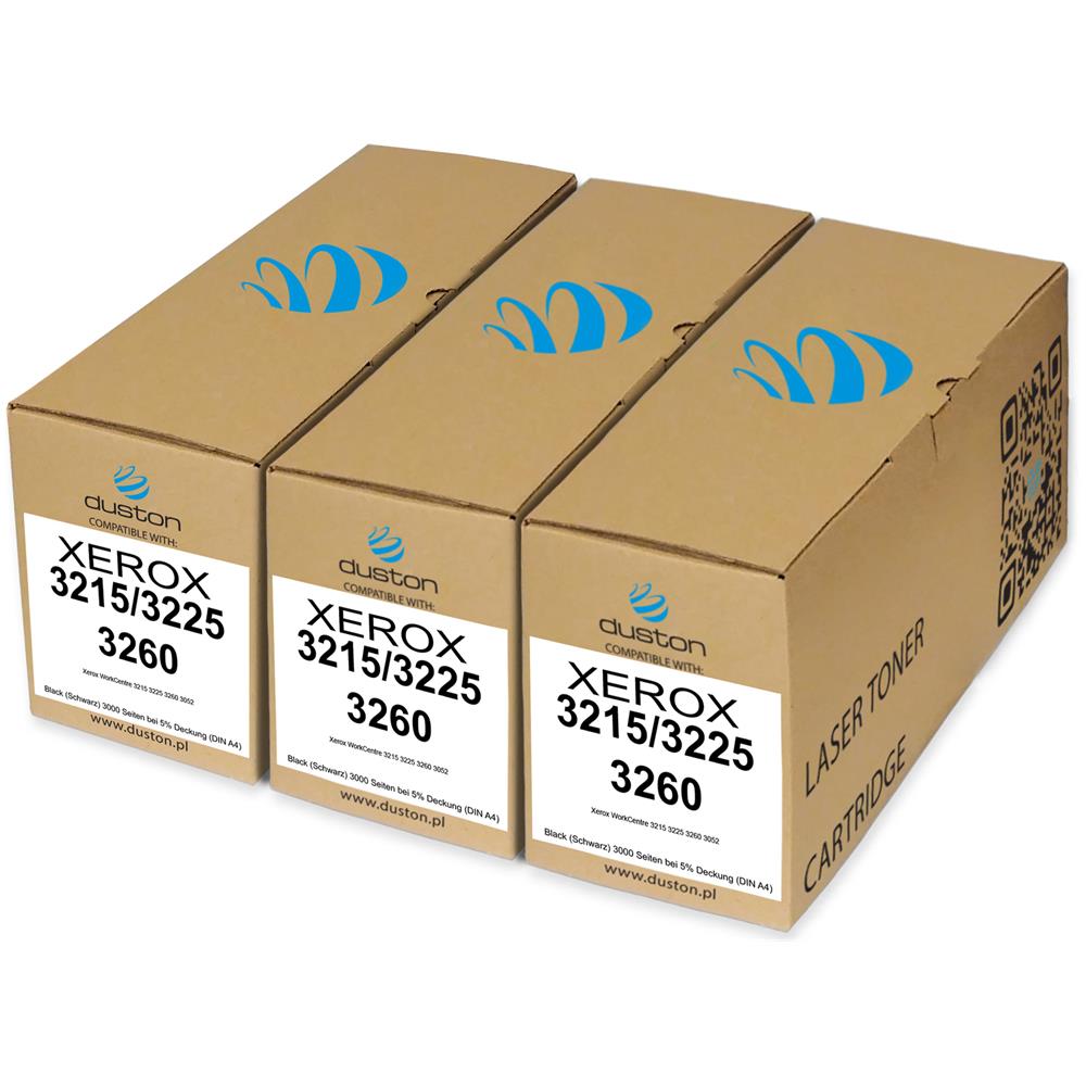 TONER COMPATIBILE - 3x 3215/3225/3260, 106r02778 Negro Compatible Con Xerox Workcentre 3215 3225 3260 3052 - Foto 1